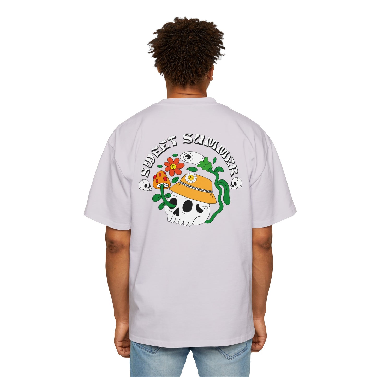 Heavy Oversized Tee - Drop Sweet Summer - 280 GSM