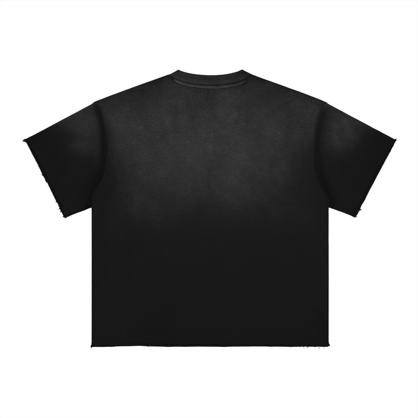 Blanks - Sun Fade Raw Edge T-Shirt - 350 G