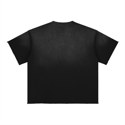 Blanks - Sun Fade Raw Edge T-Shirt - 350 G