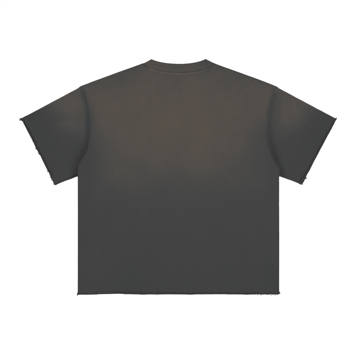Blanks - Sun Fade Raw Edge T-Shirt - 350 G