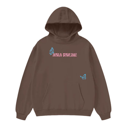 High Neck Hoodie - Love Your Evolution - 385 GSM