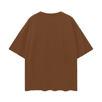 Oversize Deep Drop Shoulder Tee - Vybz Kartel World Tour - 190 GSM