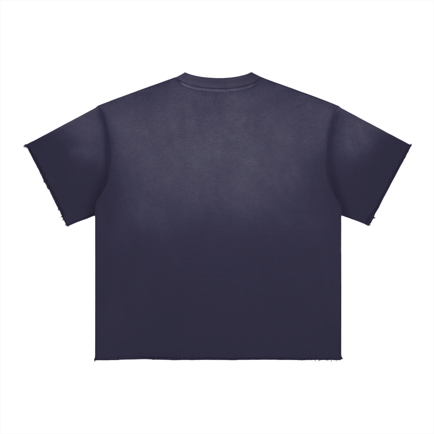 Blanks - Sun Fade Raw Edge T-Shirt - 350 G