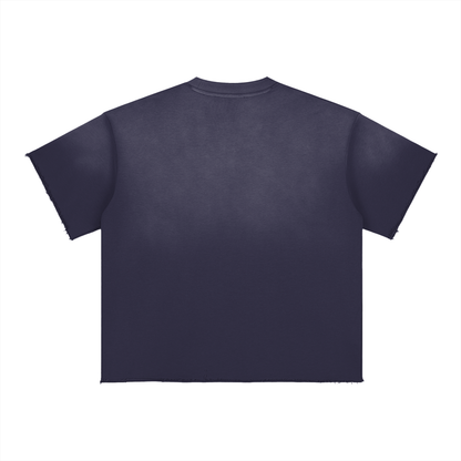 Blanks - Sun Fade Raw Edge T-Shirt - 350 G