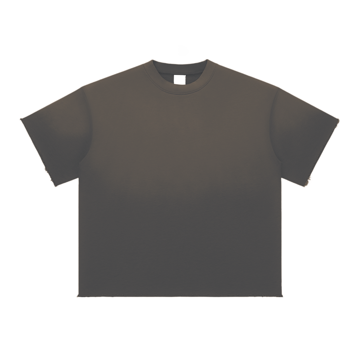 Blanks - Sun Fade Raw Edge T-Shirt - 350 G