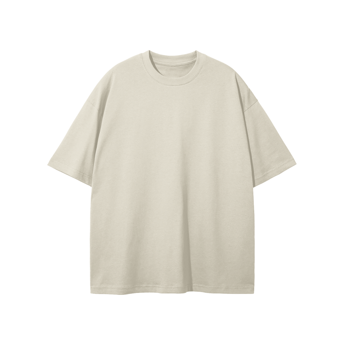 Streetwear Unisex Solid Color T-Shirt - 230 GSM