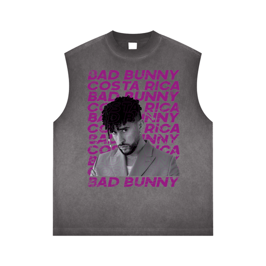 Reverse Washed Tank Top - Bad Bunny Tour 2025 - 250 G