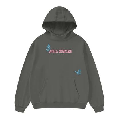 High Neck Hoodie - Love Your Evolution - 385 GSM