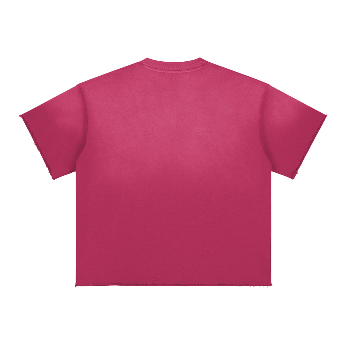Blanks - Sun Fade Raw Edge T-Shirt - 350 G