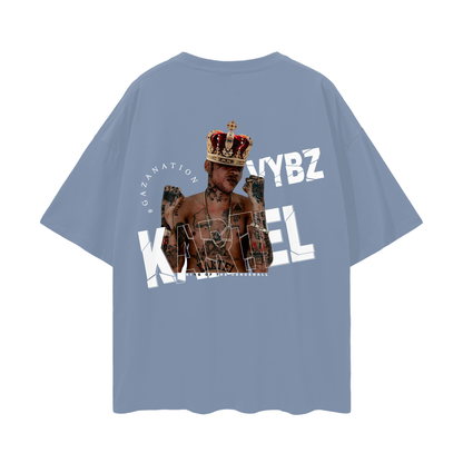 Oversize Deep Drop Shoulder Tee - Vybz Kartel - 190 GSM