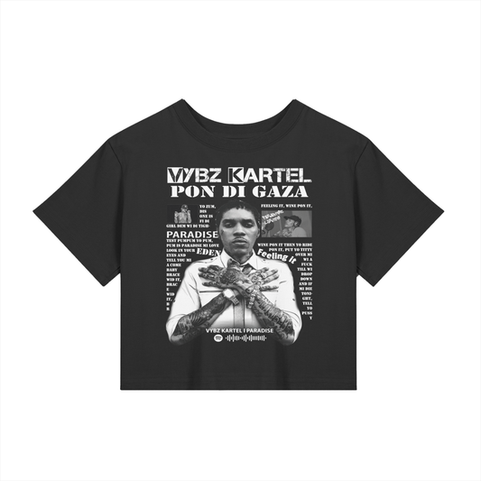 Baby Tee Seamless T-Shirt  - Vybz Kartel - 200 GSM