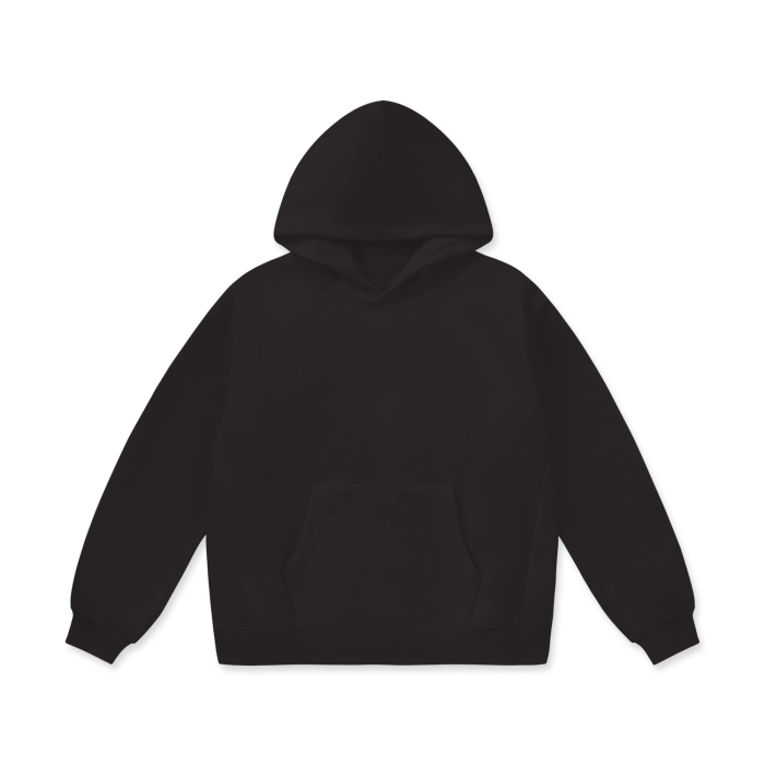 Oversize Heavyweight Fleece Hoodie - 460 GSM