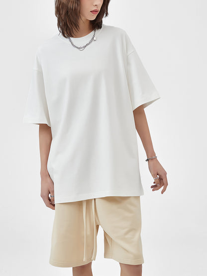 Streetwear Earth Tone Heavyweight Loose Fit FOG T-Shirt