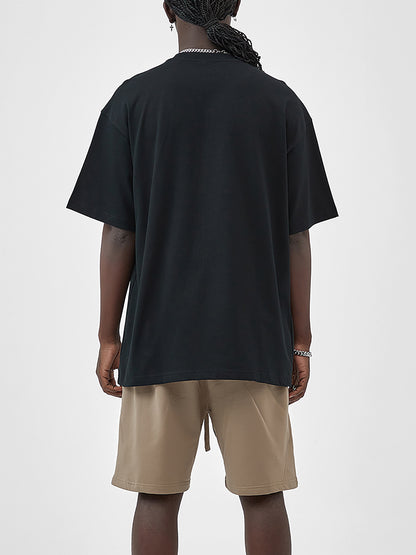 Streetwear Earth Tone Heavyweight Loose Fit FOG T-Shirt