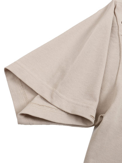 Blanks - Classic Frayed Boxy Tee - 250 GSM