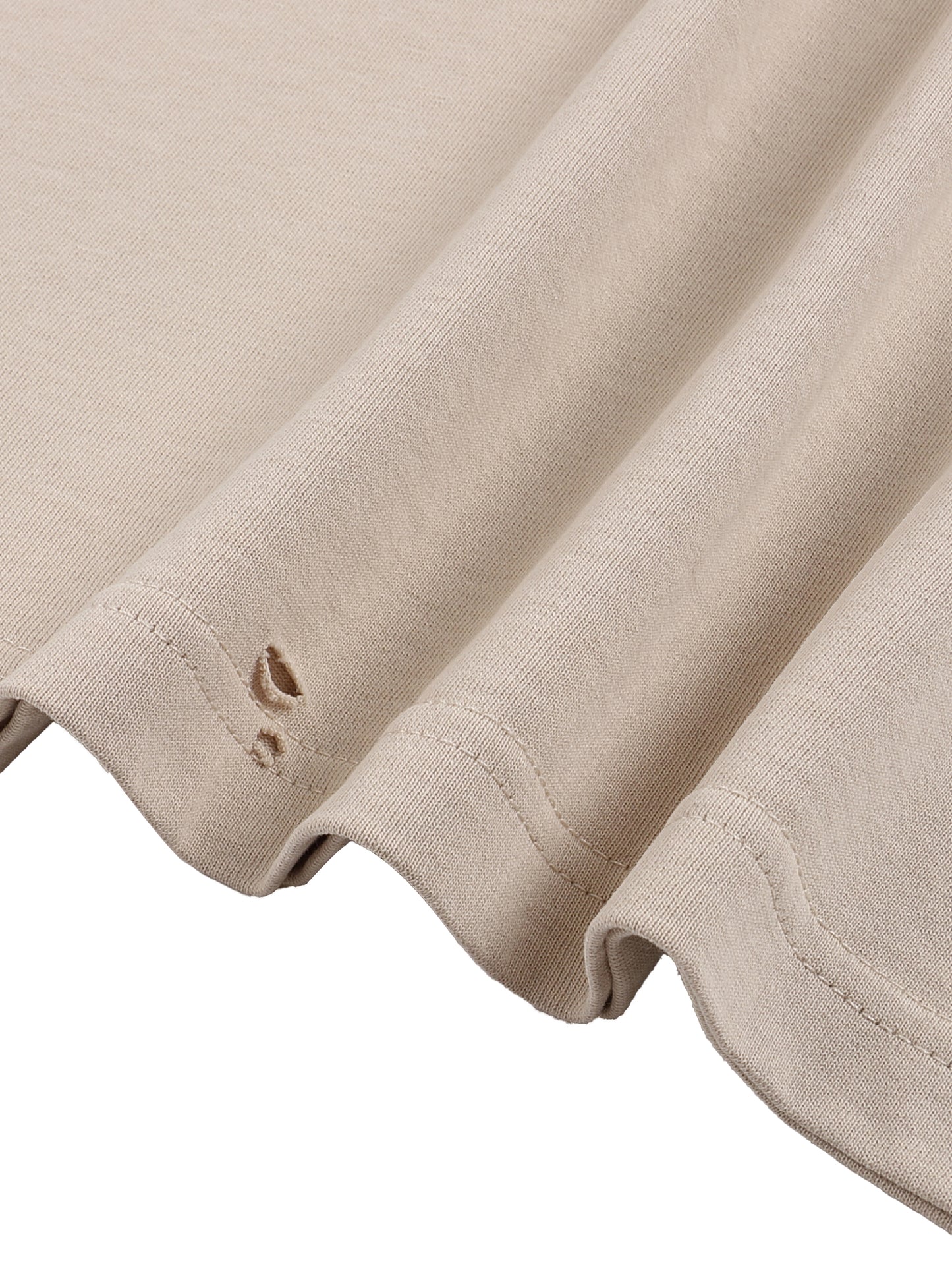 Blanks - Classic Frayed Boxy Tee - 250 GSM