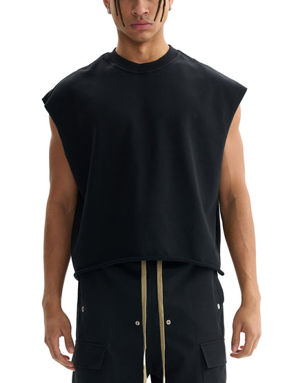 French Terry Boxy Tank Top - DPMF - Bab Bunny Tour 2025 - 340 G