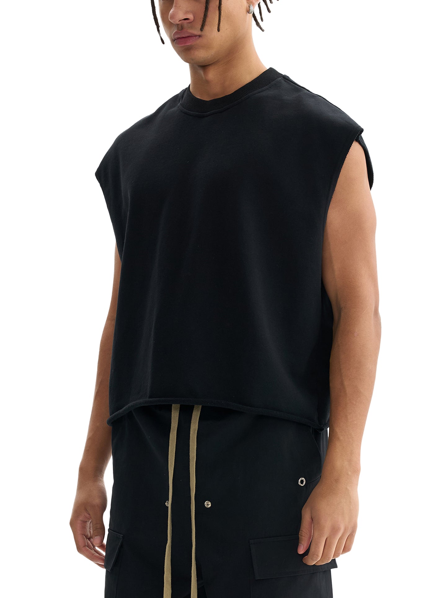 Blanks - French Terry Boxy Tank Top
