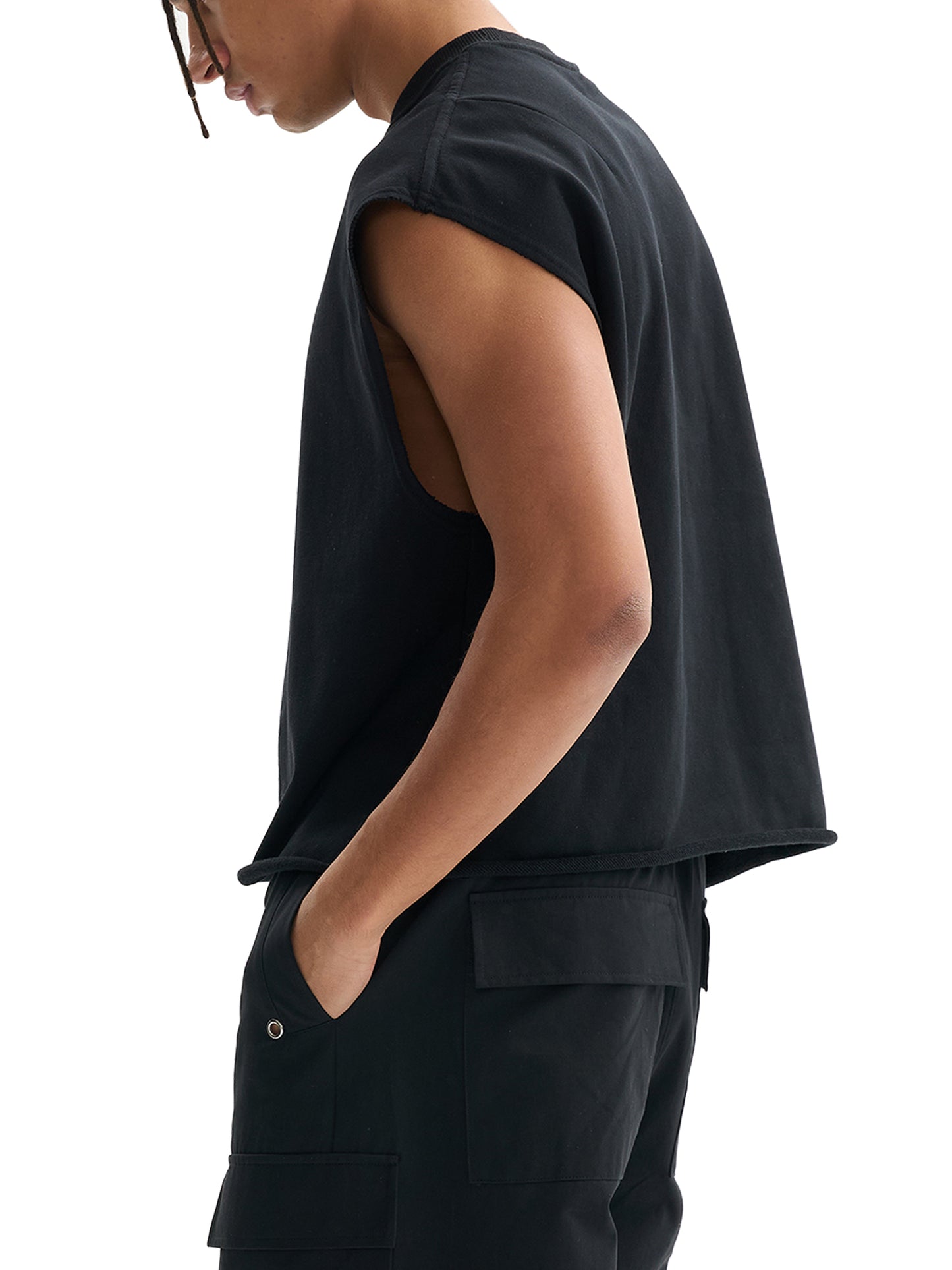 French Terry Boxy Tank Top - DPMF - Bab Bunny Tour 2025 - 340 G