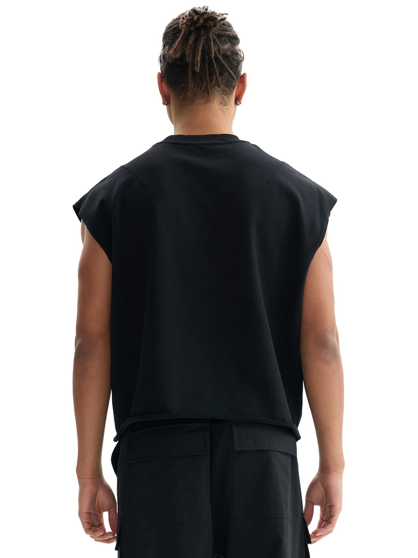 French Terry Boxy Tank Top - DPMF - Bab Bunny Tour 2025 - 340 G