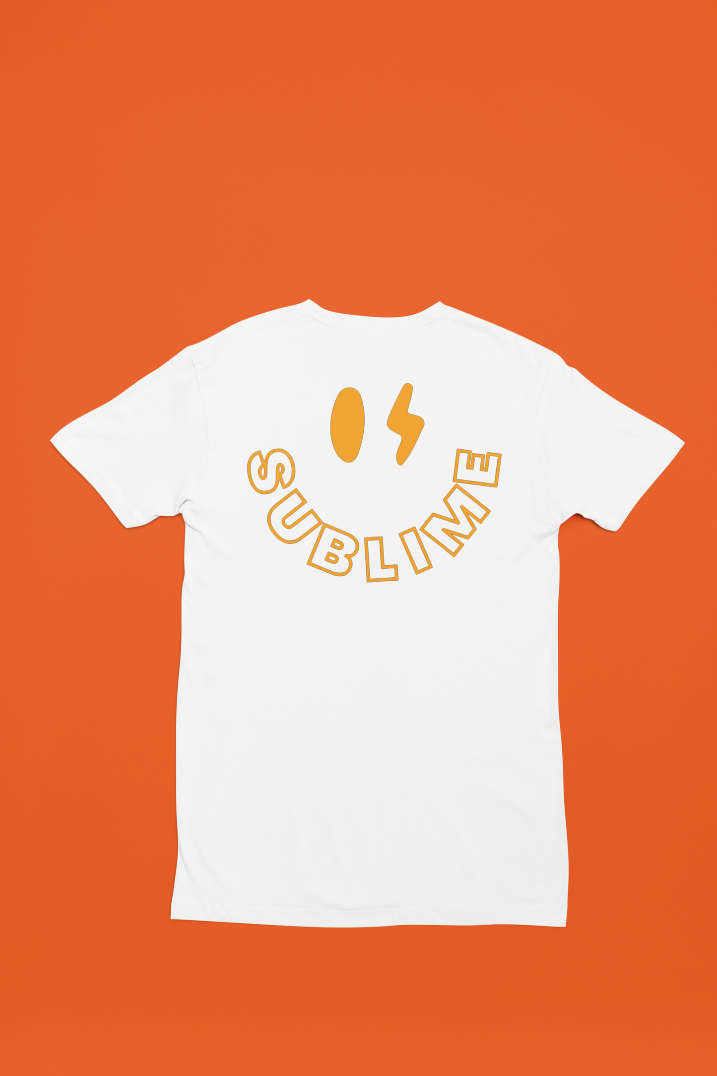 Tshirt Aura Sublime Orange - Unisex