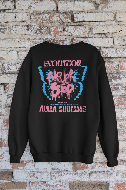 Sweater Crewneck - Evolution Pink