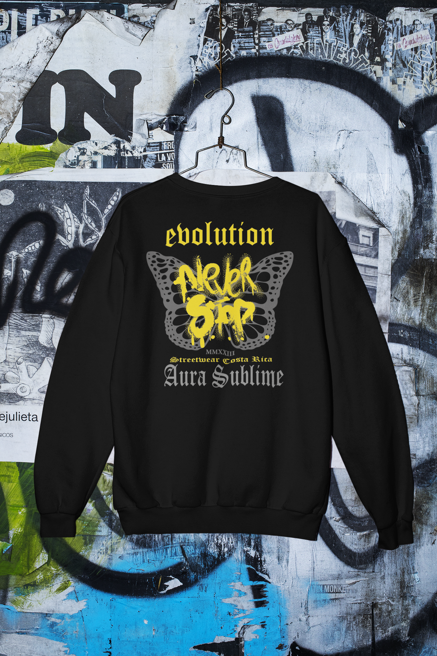 Sweater Crewneck - Evolution Gothic