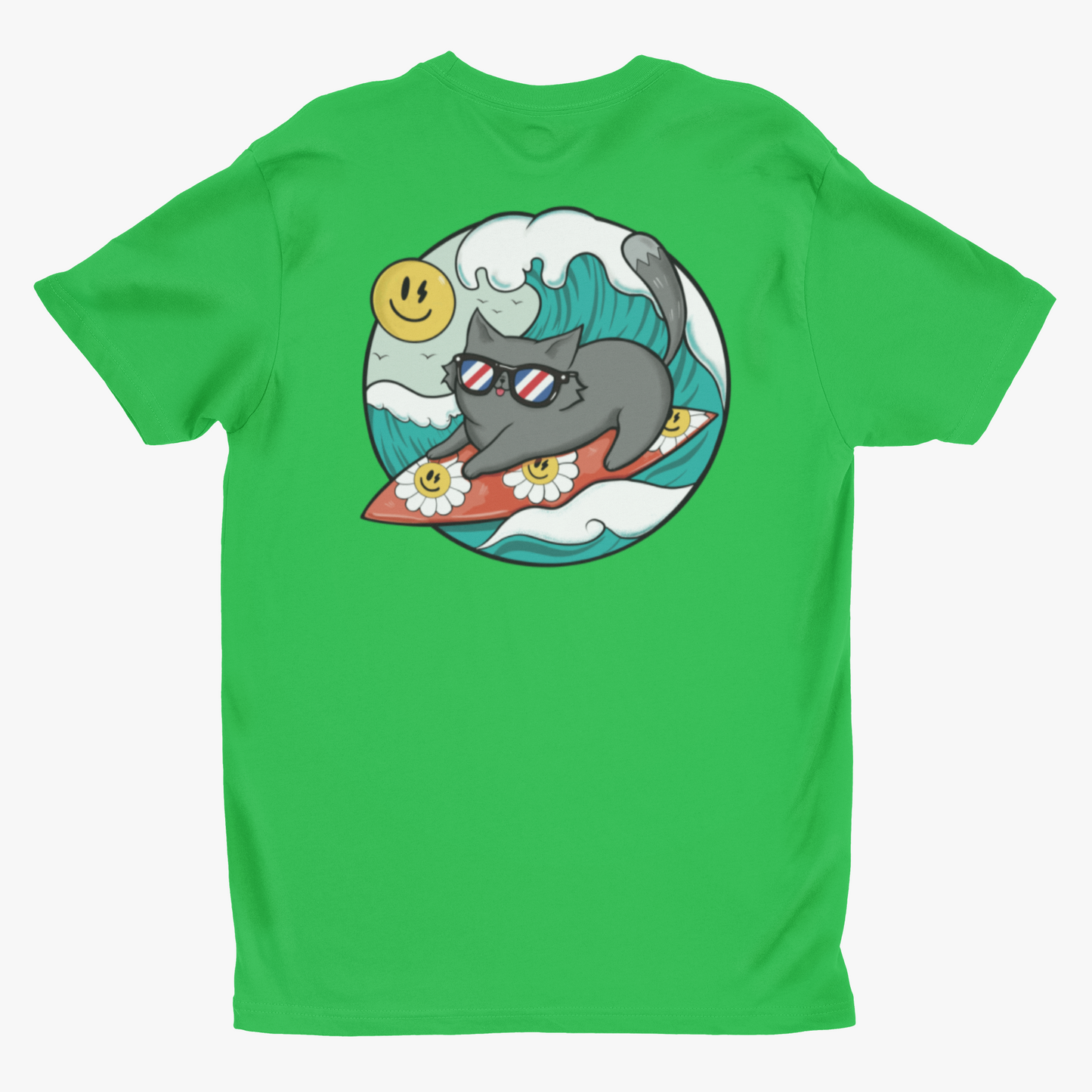 Tshirt Neko Surf