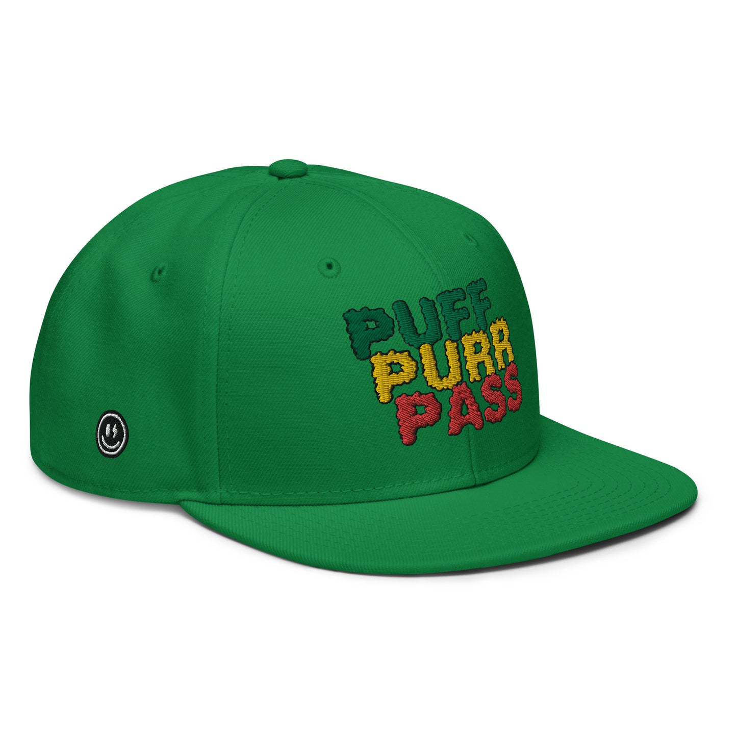 Snapback Hat - PUFF PURR PASS