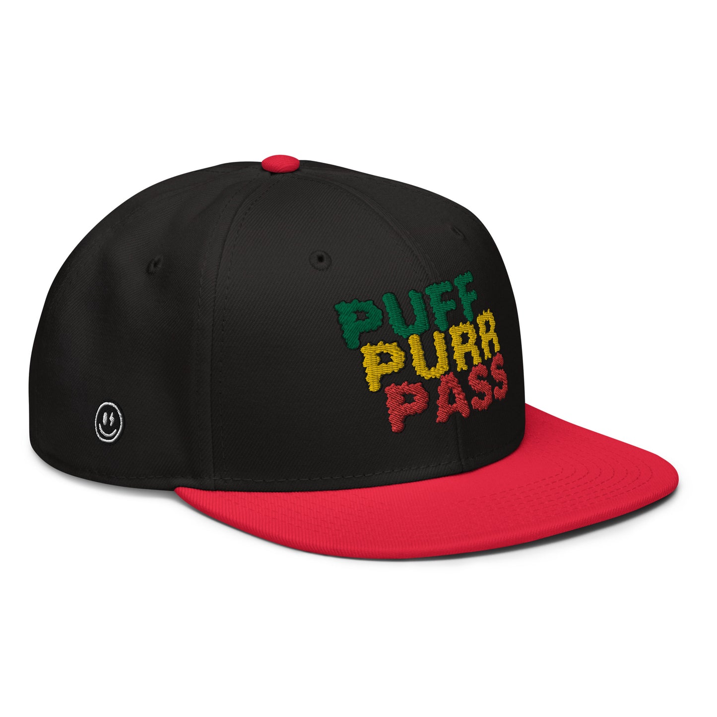 Snapback Hat - PUFF PURR PASS