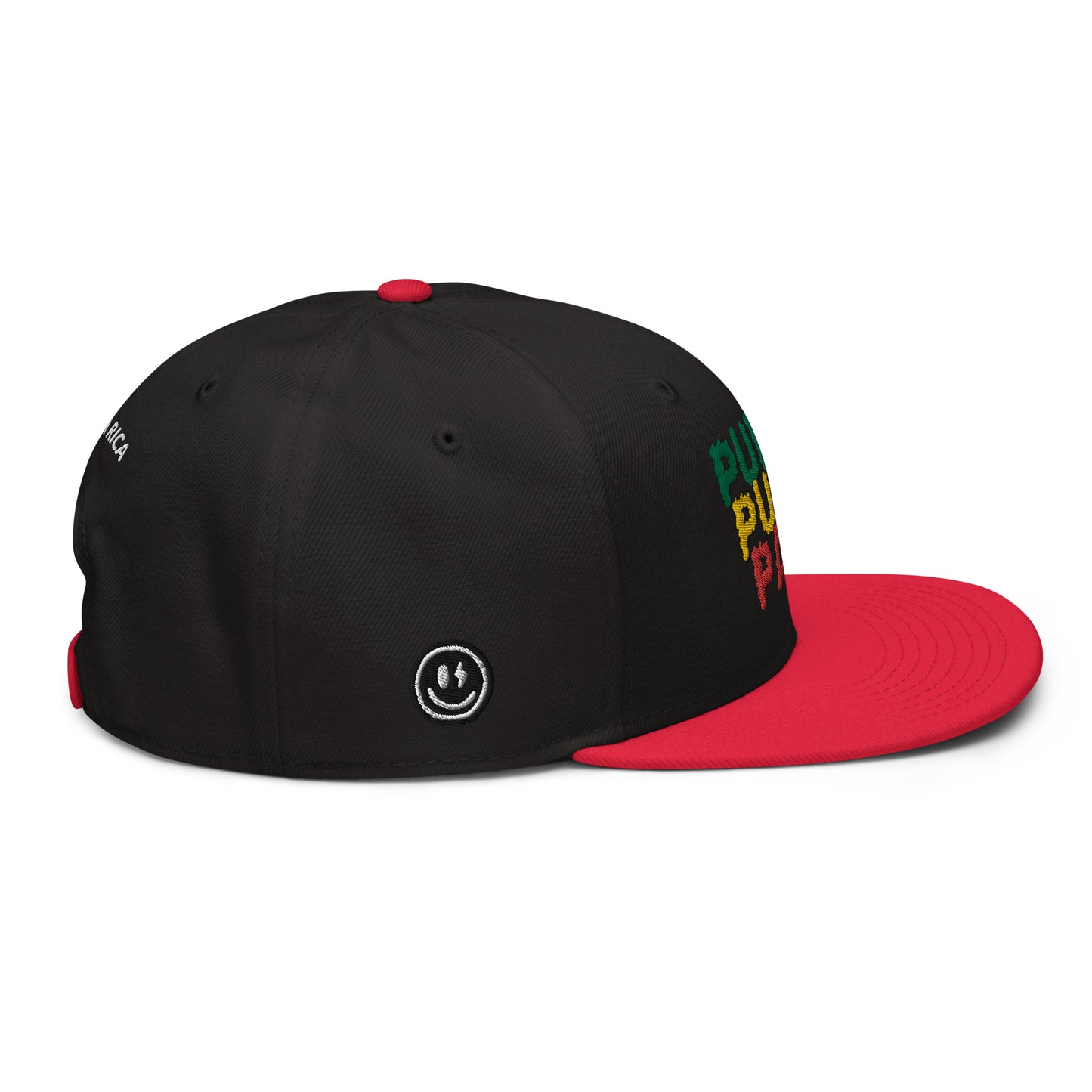 Snapback Hat - PUFF PURR PASS