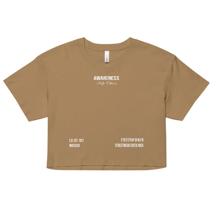 Crop Top - AWARENESS - Drop Fundamentals 2.0 - 180 GSM