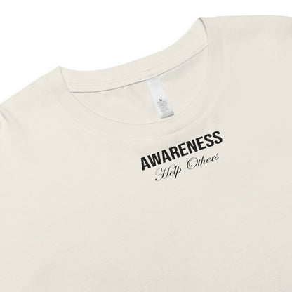 Crop Top - AWARENESS - Drop Fundamentals 2.0 - 180 GSM