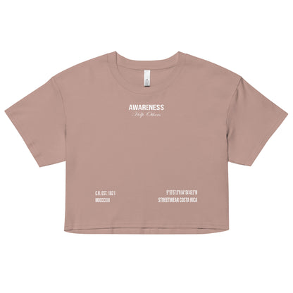 Crop Top - AWARENESS - Drop Fundamentals 2.0 - 180 GSM