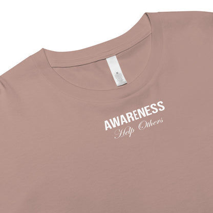 Crop Top - AWARENESS - Drop Fundamentals 2.0 - 180 GSM