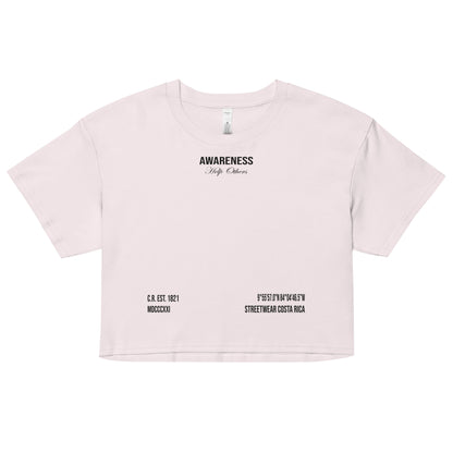 Crop Top - AWARENESS - Drop Fundamentals 2.0 - 180 GSM