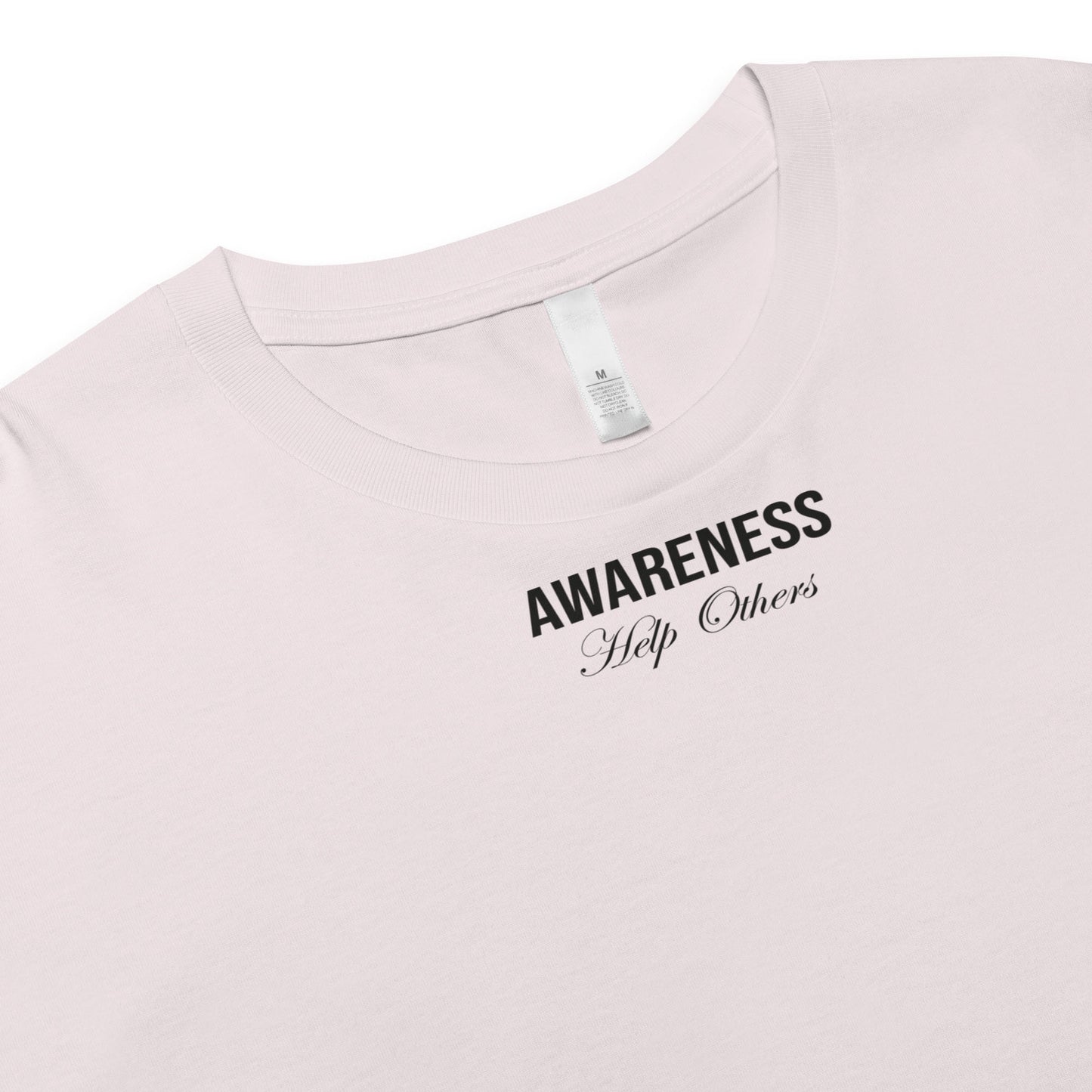 Crop Top - AWARENESS - Drop Fundamentals 2.0 - 180 GSM