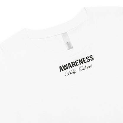 Crop Top - AWARENESS - Drop Fundamentals 2.0 - 180 GSM